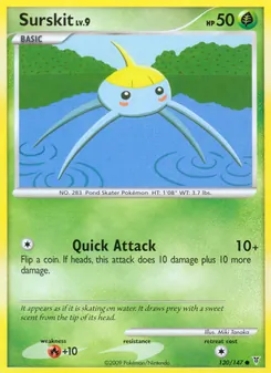 Surskit card from Supreme Victors, number 130/147