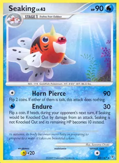 Seaking card from Supreme Victors, number 43/147