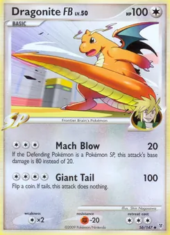 Dragonite FB card from Supreme Victors, number 56/147