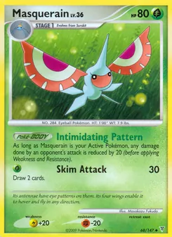 Masquerain card from Supreme Victors, number 68/147