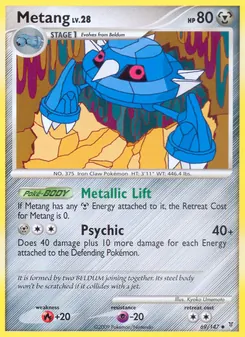 Metang card from Supreme Victors, number 69/147
