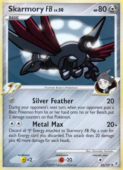 Skarmory FB card from Supreme Victors, number 83/147