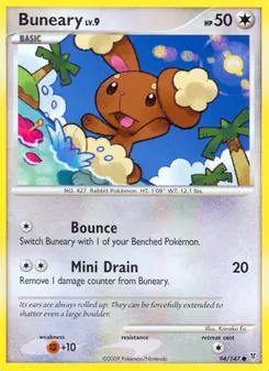 Buneary card from Supreme Victors, number 94/147