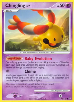 Chingling card from Supreme Victors, number 98/147