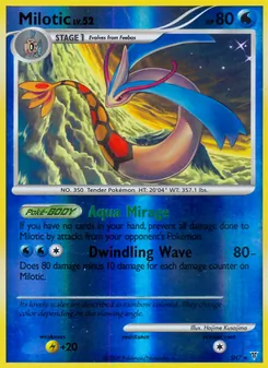 Milotic card from Supreme Victors, number SH7/147