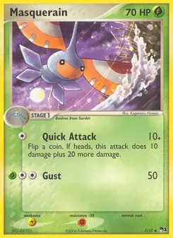 Masquerain card from POP Series 1, number 7/17