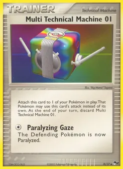 Multi Technical Machine 01 card from POP Series 2, number 9/17