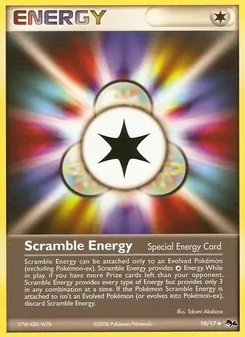 Scramble Energy card from POP Series 4, number 10/17