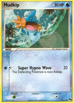 Mudkip card from POP Series 4, number 11/17