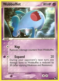 Wobbuffet card from POP Series 4, number 16/17