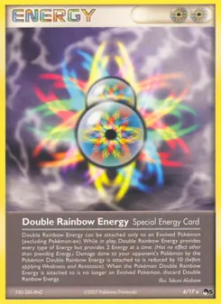 Double Rainbow Energy card from POP Series 5, number 4/17