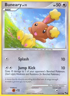Buneary card from POP Series 6, number 12/17