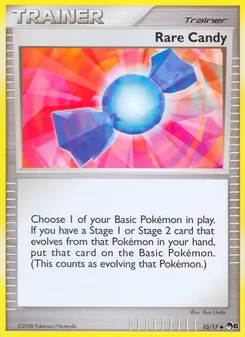 Rare Candy card from POP Series 8, number 10/17
