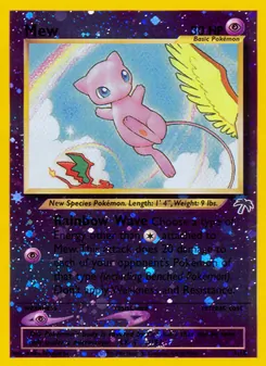 Mew card from Southern Islands, number 1/18