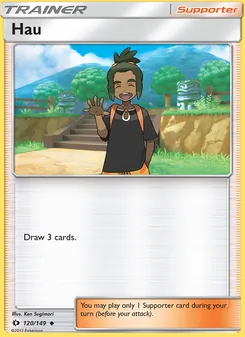 Hau card from Sun & Moon, number 120/149