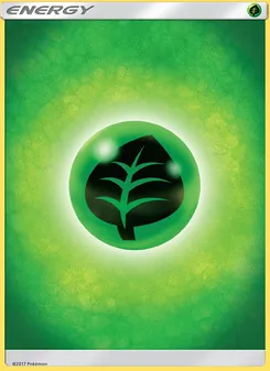 Grass Energy card from Sun & Moon, number 164/149