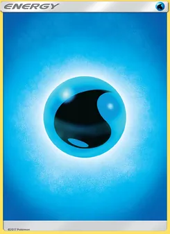 Water Energy card from Sun & Moon, number 166/149
