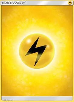 Lightning Energy card from Sun & Moon, number 167/149