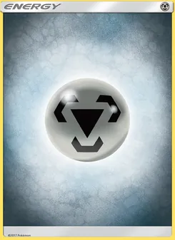 Metal Energy card from Sun & Moon, number 171/149