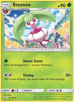 Steenee card from Sun & Moon, number 19/149