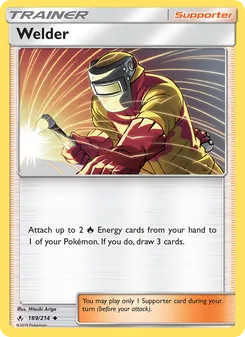 Welder card from Unbroken Bonds, number 189/214