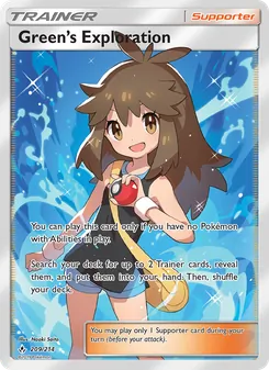 Green’s Exploration card from Unbroken Bonds, number 209/214