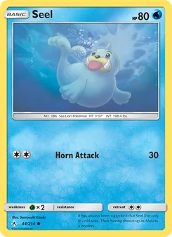 Seel card from Unbroken Bonds, number 44/214
