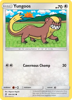 Yungoos card from Unified Minds, number 180/236