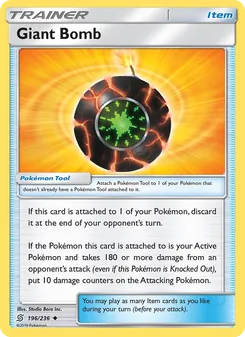 Giant Bomb card from Unified Minds, number 196/236