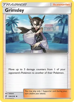 Grimsley card from Unified Minds, number 199/236
