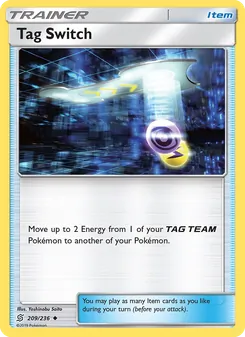Tag Switch card from Unified Minds, number 209/236