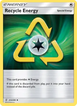 Recycle Energy card from Unified Minds, number 212/236