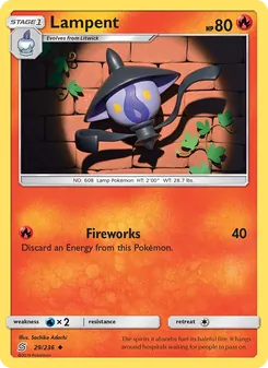 Lampent card from Unified Minds, number 29/236