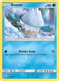 Snover card from Unified Minds, number 41/236