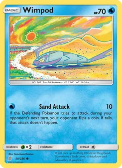 Wimpod card from Unified Minds, number 50/236