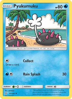 Pyukumuku card from Unified Minds, number 52/236