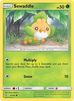 Sewaddle card from Unified Minds, number 6/236