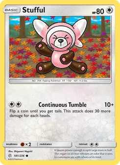 Stufful card from Cosmic Eclipse, number 181/236