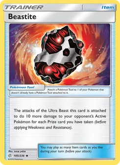 Beastite card from Cosmic Eclipse, number 185/236