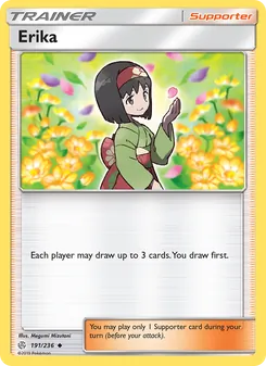 Erika card from Cosmic Eclipse, number 191/236