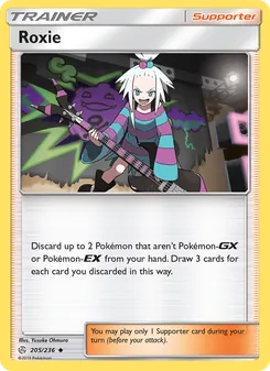 Roxie card from Cosmic Eclipse, number 205/236