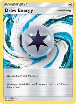 Draw Energy card from Cosmic Eclipse, number 209/236