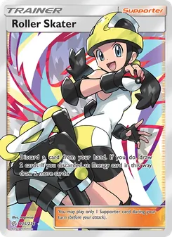 Roller Skater card from Cosmic Eclipse, number 235/236
