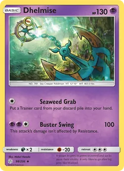 Dhelmise card from Cosmic Eclipse, number 98/236