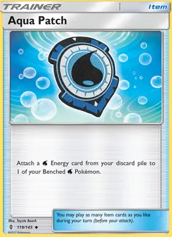 Aqua Patch card from Guardians Rising, number 119/145