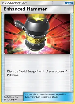 Enhanced Hammer card from Guardians Rising, number 124/145