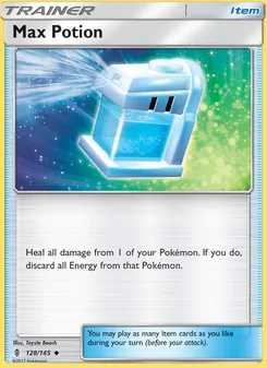 Max Potion card from Guardians Rising, number 128/145