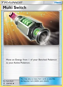 Multi Switch card from Guardians Rising, number 129/145
