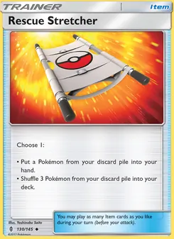 Rescue Stretcher card from Guardians Rising, number 130/145