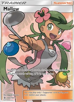 Mallow card from Guardians Rising, number 145/145